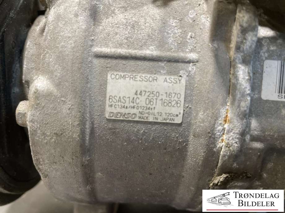 Aircondition kompressor til Mercedes A-Klasse 2012-2018 (W176) (W176) (447250-1670|)