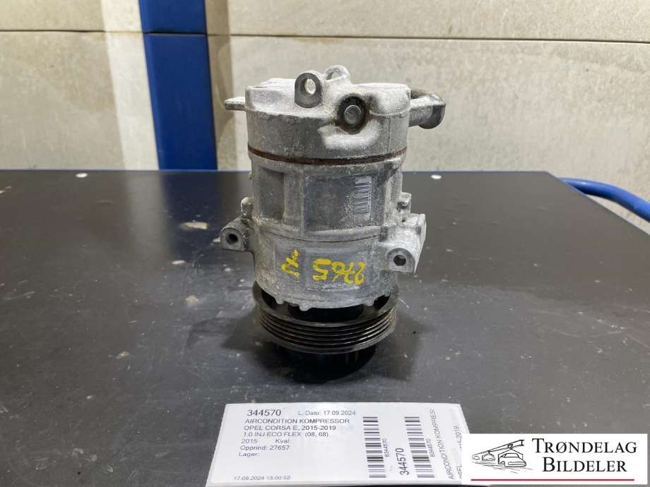 Aircondition kompressor til Opel Corsa E, 2015-2019  (GM|13427705)
