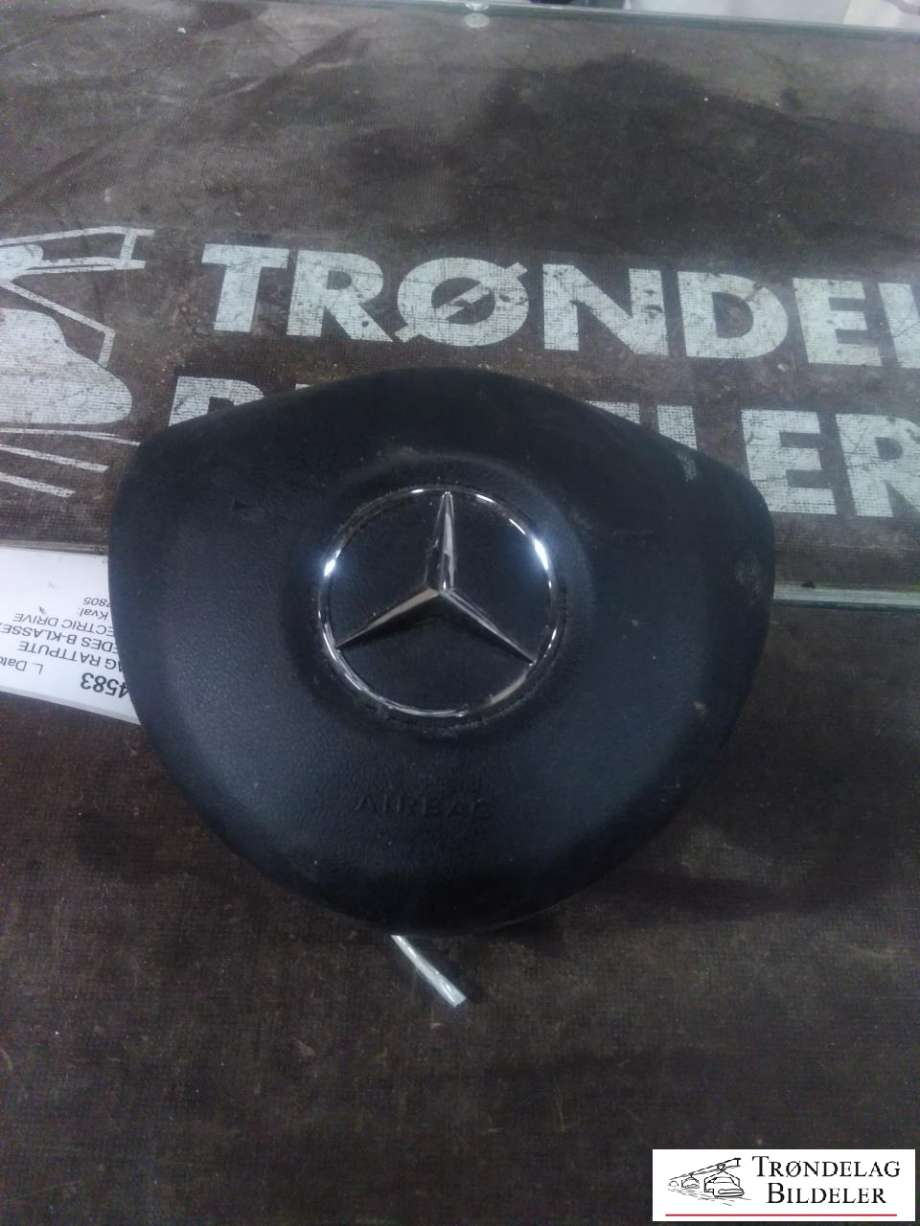 Airbag rattpute til Mercedes B-Klasse, electric drive 2014-2018 (W242) (W242) (A 000 860 07 00 9116|A 000 860 02 01 9116|)