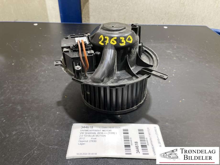 Varmeapparat motor til VW Sharan 2010-->> (Type II) (7H0 819 021|7E0 819 021 A|955 572 061 00|955 572 061 01|7E0819021A|7H0819021A)