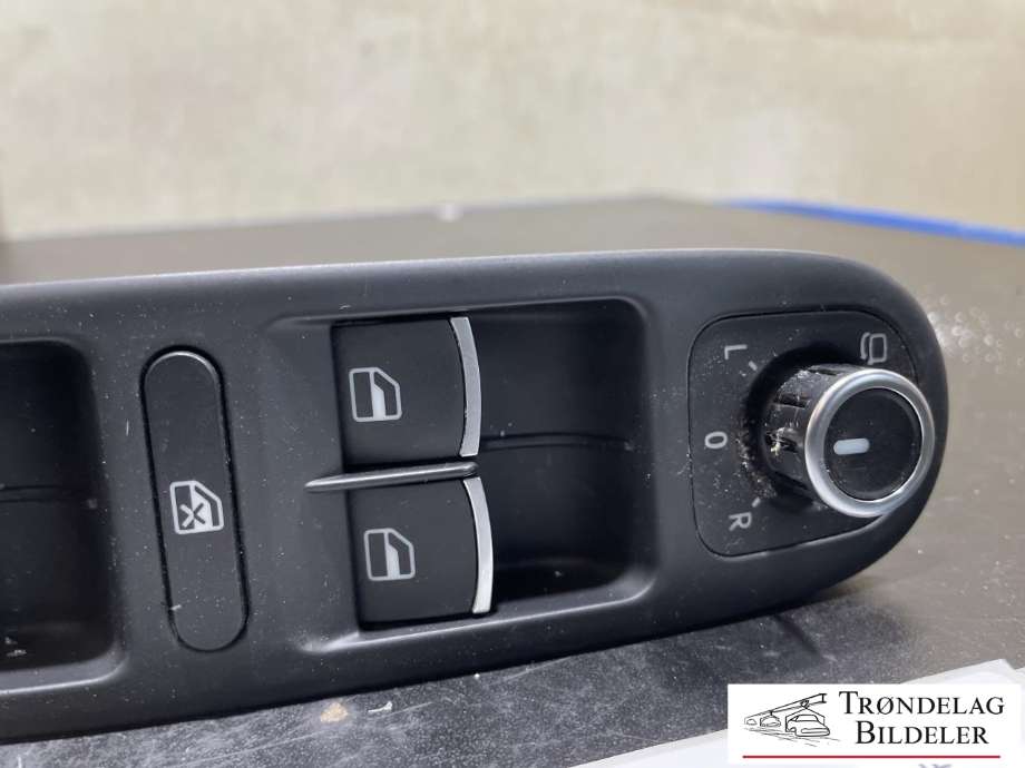 Bryter ruteheis førerdørspanel til VW Golf VI 2008-2012  (5K0 867 255 A|)