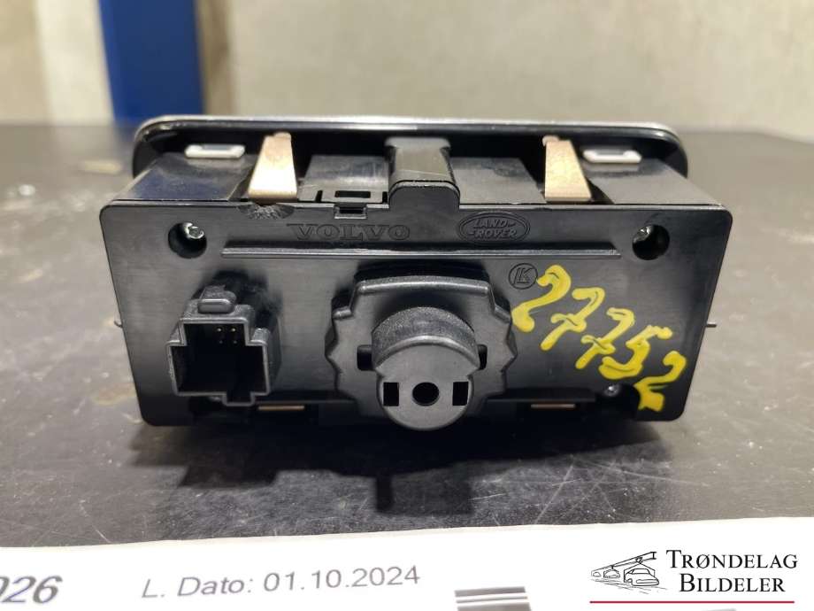 Bryter lys til Volvo V60/V60 CC 2013-2018 (Type I, Fase 2)  (VOLVO|30739448|)
