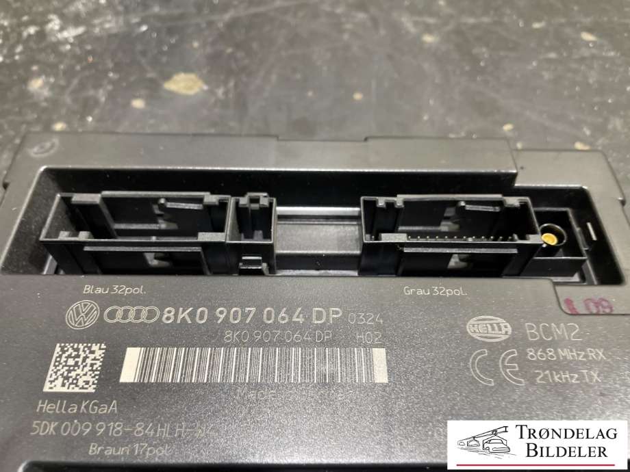 Styreenhet comfort (BCM) til Audi A4 2007-2014 (Type IV) (B8) (B8) (8K0 907 064 DP|)