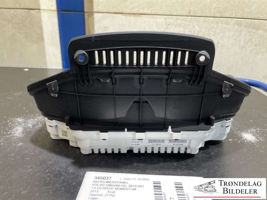 Instrumentpanel til Volvo V60/V60 CC 2013-2018 (Type I, Fase 2)  