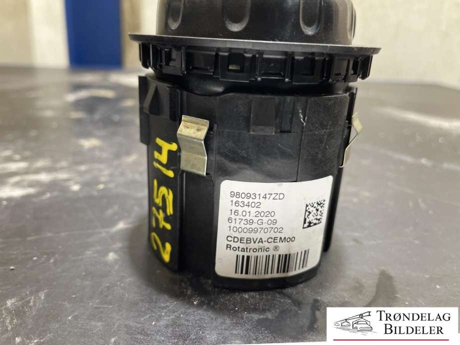 Girstang/girvelger automat til Toyota Proace City 2020-->>  (98093147ZD|)
