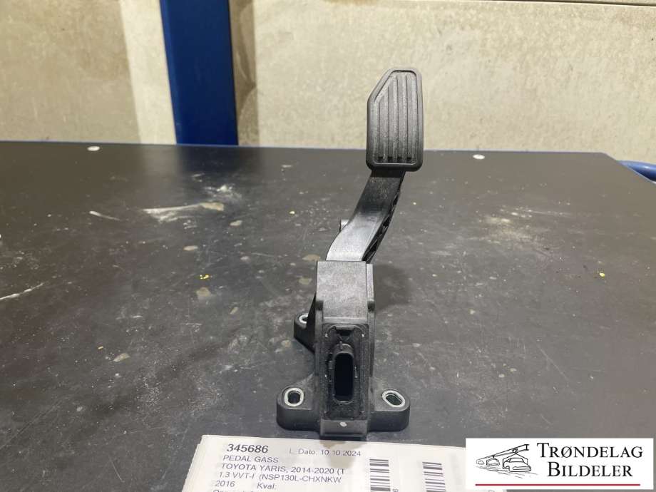 Pedal gass til Toyota Yaris 2014-2020 (Type III, Fase 2)  (78110-0D120|)
