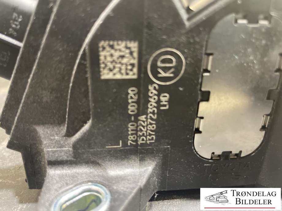 Pedal gass til Toyota Yaris 2014-2020 (Type III, Fase 2)  (78110-0D120|)