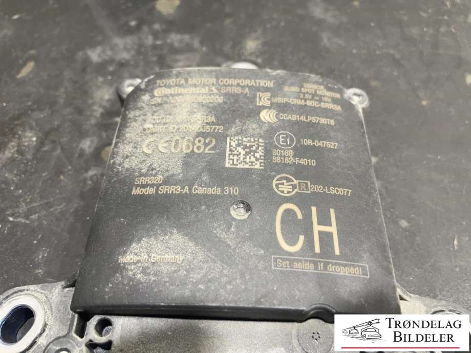 Sensor radar til Toyota C-HR 2016-->>  (A2C7430820200|)