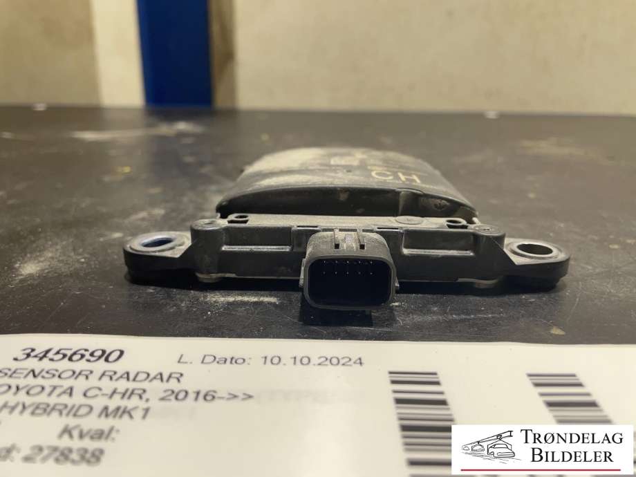 Sensor radar til Toyota C-HR 2016-->>  (A2C7430820200|)