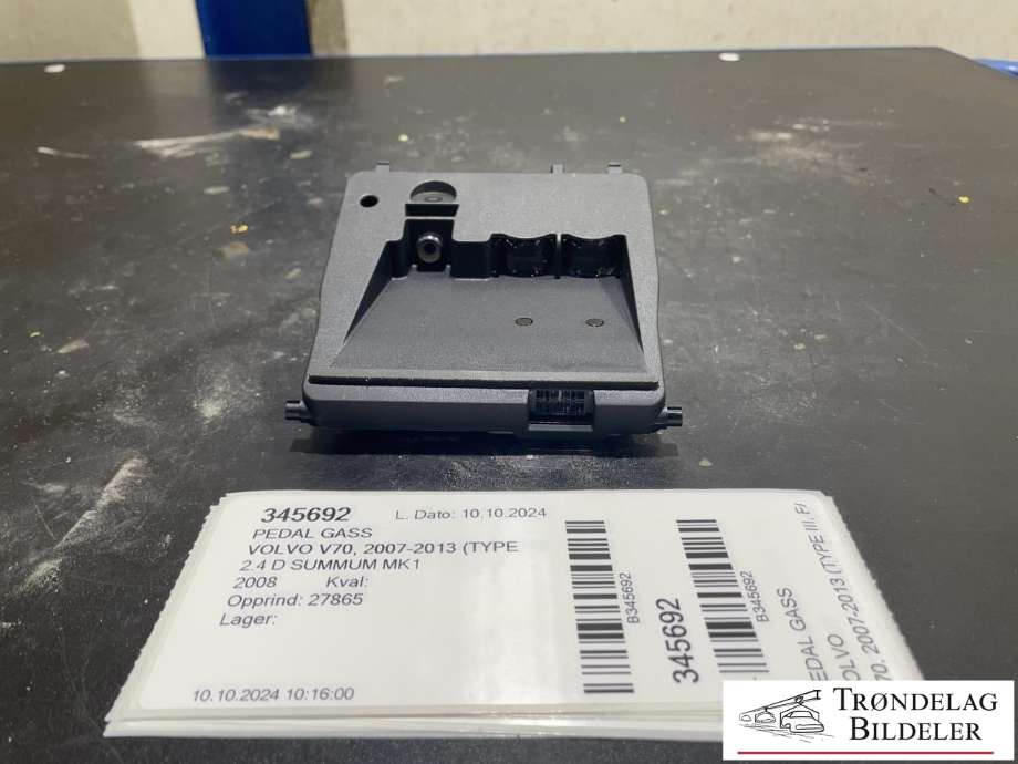 Pedal gass til Volvo V70 2007-2013 (Type III, Fase 1) (6G92-9F836-BD|)