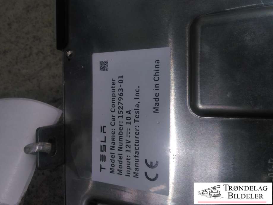 Styreenhet autopilot til Tesla Model 3 2018-2023 (Fase 1)  (1527963-01|)