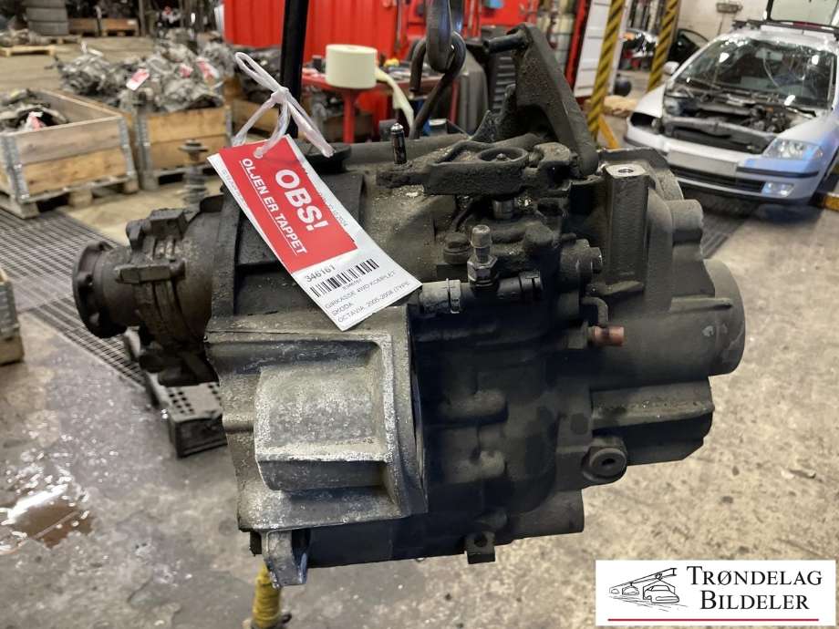 Girkasse 4WD komplett til Škoda Octavia 2005-2008 (Type II, Fase 1)  (02Q 300 011 BE|02Q 300 042 NX|)