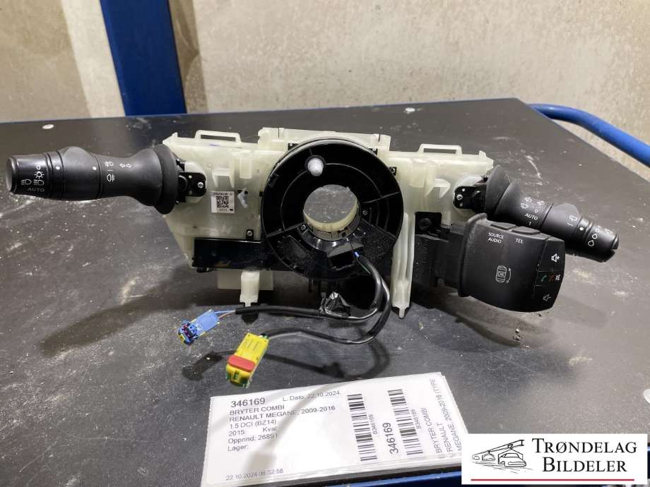 Bryter combi til Renault Megane, 2009-2016 Type III