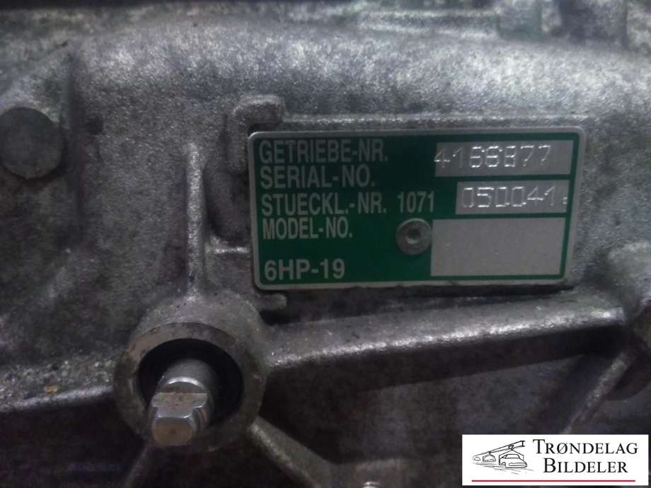 Girkasse 4WD hovedkasse til BMW 3-Serie 2005-2011 (E90/E91/E92/E93) (E90/E91/E92/E93) (ZF|24 00 7 630 970|1071301275|050041)