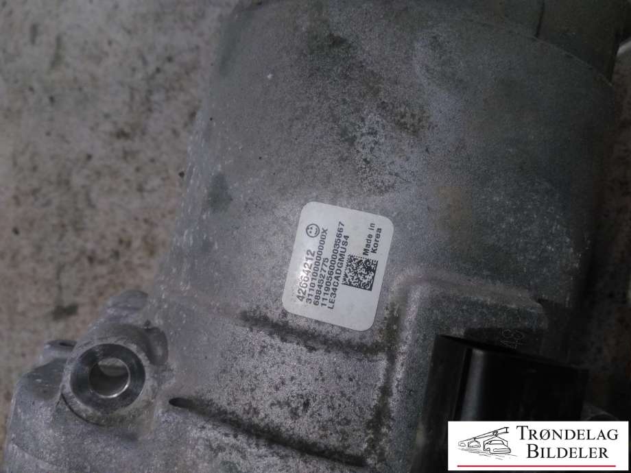 Aircondition kompressor elbil til Opel Ampera-e 2017-->> (Type II)  (42609705|)