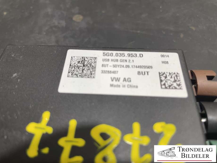 Styreenhet diverse til VW Passat 2015-2019 (Fase 1) (B8) (B8) (5G0 035 953 D|)