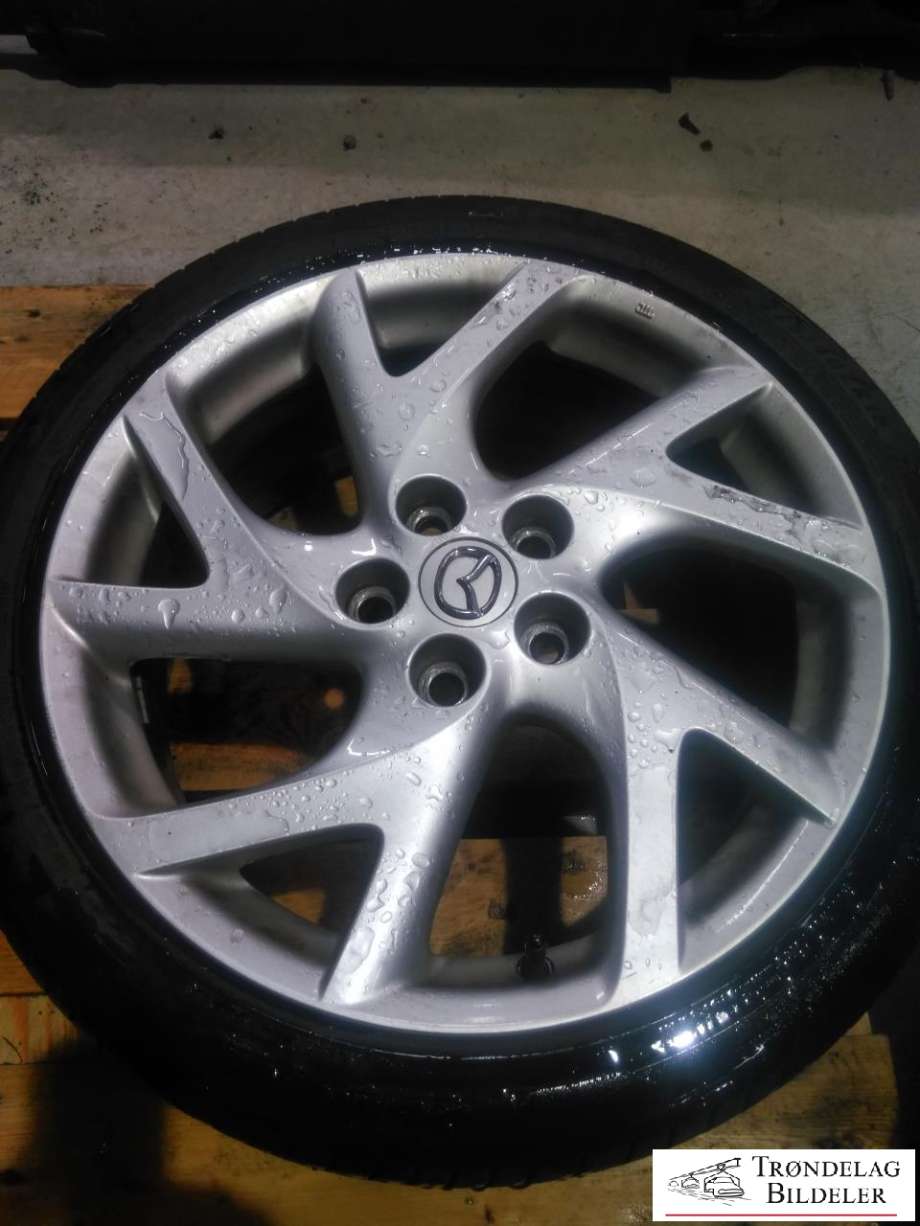 Hjulsett aluminium sommer til Mazda 6 2008-2010 (Type II, Fase 1)  (GENERAL|225/40/R18 5X114.3 7.5JX18 ET60 CB67.1MM|6-7 MM MØNSTERDYBDE.|PROD 09-10)