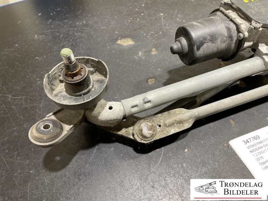 Viskermotor frontrute komplett m/overføring til Nissan Qashqai 2014-2021 (Type II)  (288004EH0A|)