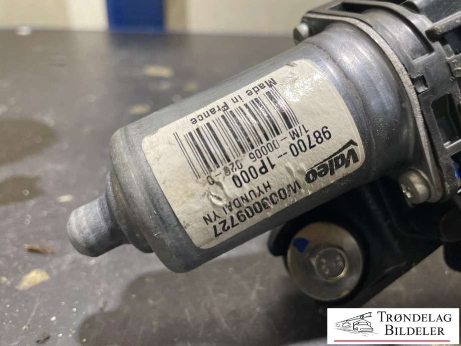 Viskermotor bakrute til Kia Venga 2010-2017  (98700-1P000|)
