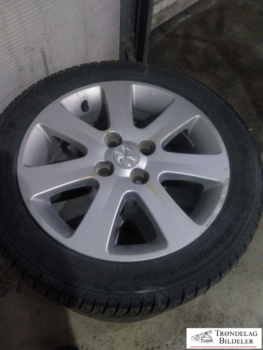 Hjulsett aluminium vinter til Peugeot iOn 2011-2020 (CONTI VC7|175/55/R15 4X100 5JX15 ET35 CB56.1MM|8-9 MM MØNSTERDYBDE|PROD 43-20)