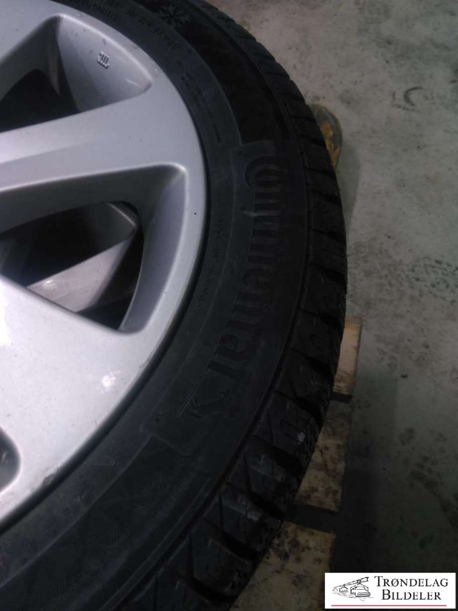 Hjulsett aluminium vinter til Peugeot iOn 2011-2020 (CONTI VC7|175/55/R15 4X100 5JX15 ET35 CB56.1MM|8-9 MM MØNSTERDYBDE|PROD 43-20)