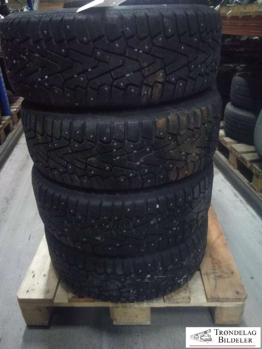 Hjulsett aluminium vinter til Mazda 6 2010-2013 (Type II, Fase 2)  (PIRELLI|205/55R16 5X114.3 6JX16 ET50? CB67|1MM|7 MM MØNSTERDYBDE|PROD: 13-17)