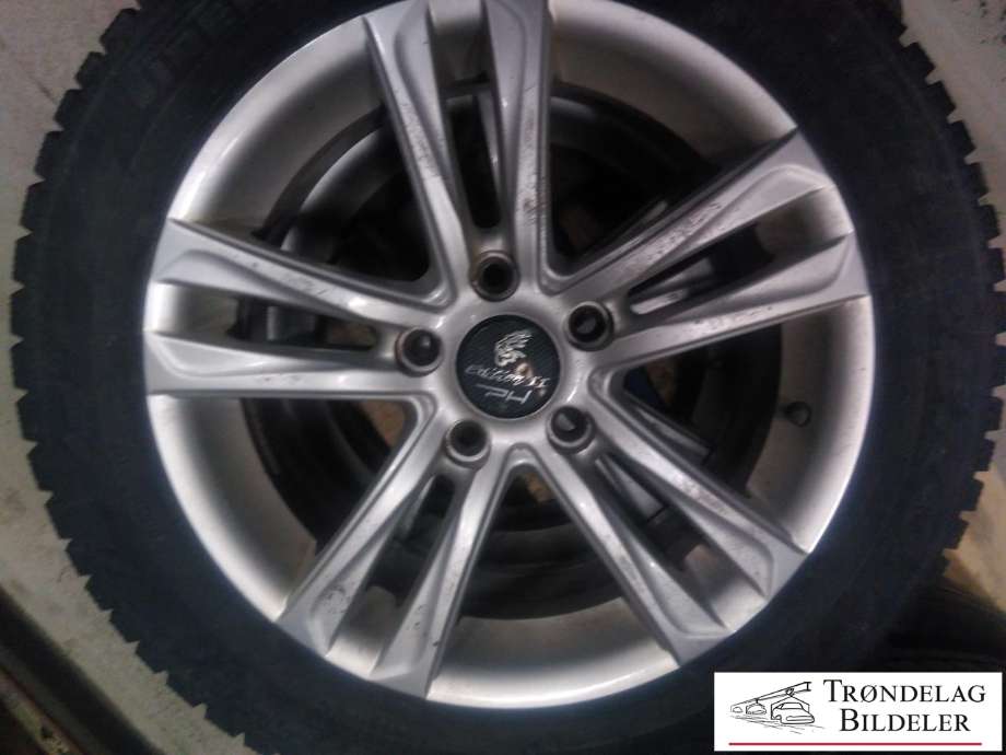 Hjulsett aluminium vinter til Mazda 6 2010-2013 (Type II, Fase 2)  (PIRELLI|205/55R16 5X114.3 6JX16 ET50? CB67|1MM|7 MM MØNSTERDYBDE|PROD: 13-17)