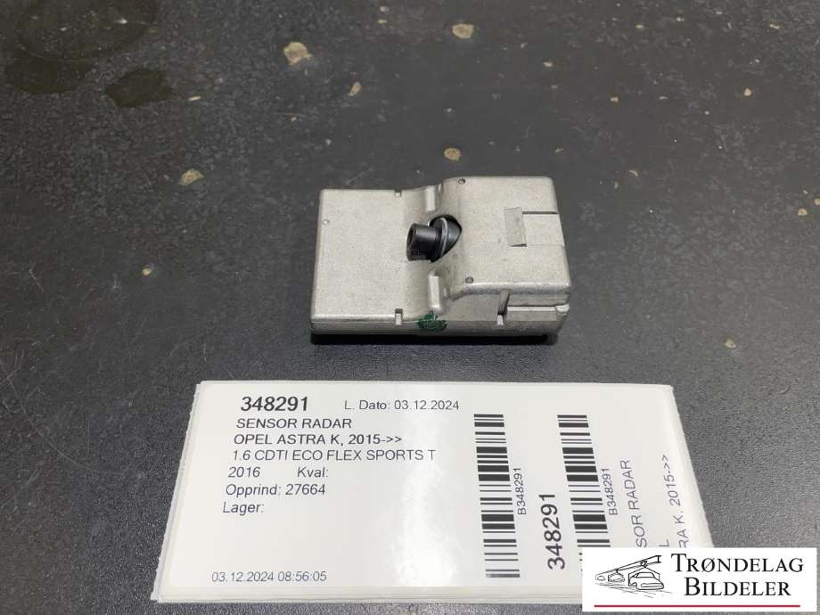 Sensor radar til Opel Astra K 2015-->> (23417075|)