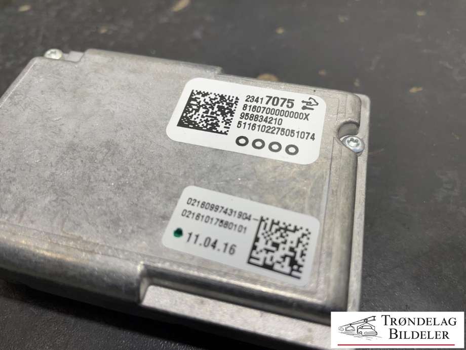Sensor radar til Opel Astra K 2015-->> (23417075|)