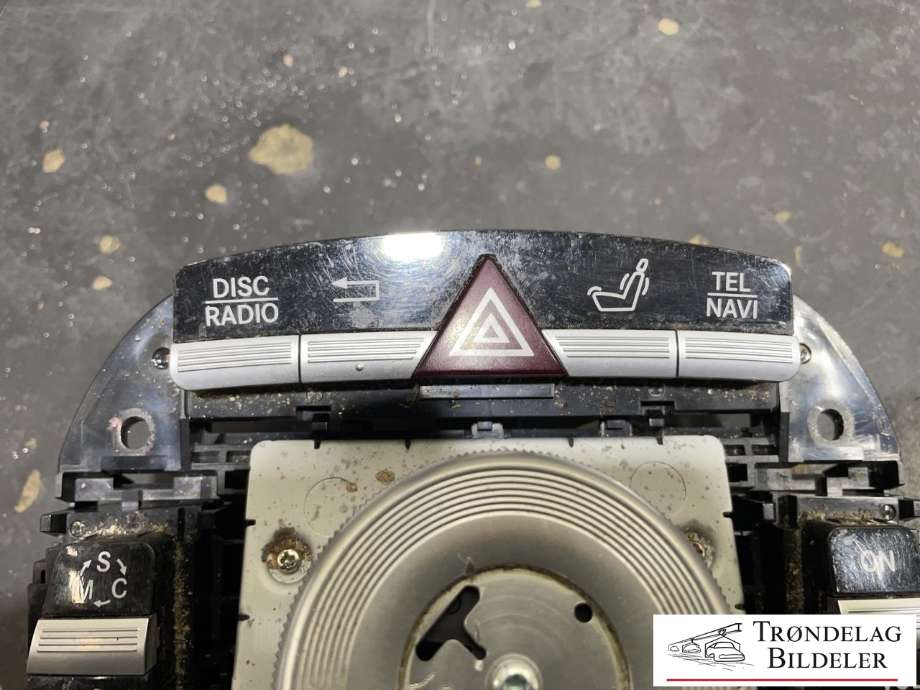Bilstereo betjeningspanel til Mercedes S-Klasse 2005-2013 (W221) (W221) (A2218705358|)