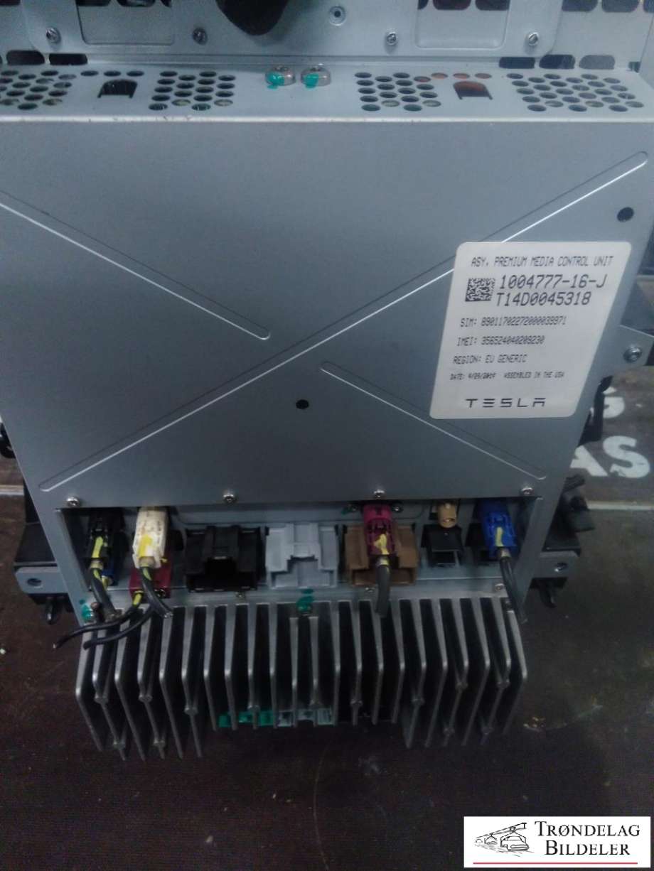 Bilstereo navigasjon skjerm til Tesla Model S 2013-2016 (Fase 1)  (1098050-99-H|)