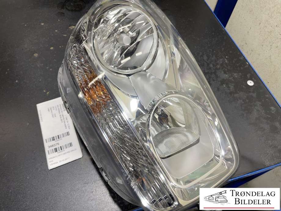 Frontlykt høyre halogen til Kia Venga 2010-2017 (0 301 257 202 00|)