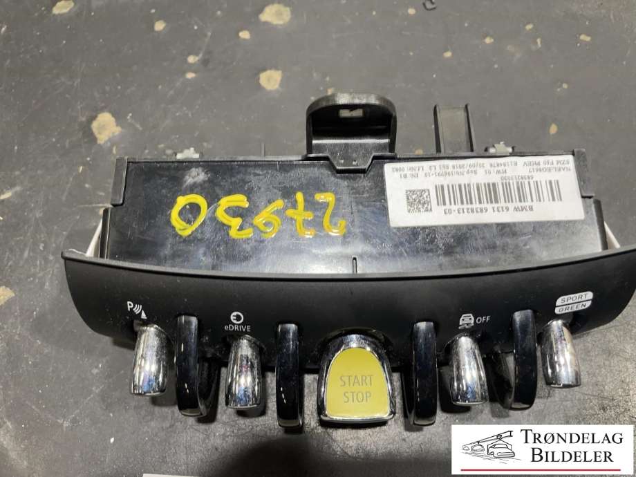 Bryter diverse til Mini Countryman 2017-2023 (F60) (F60) (6131 6838213-03|)