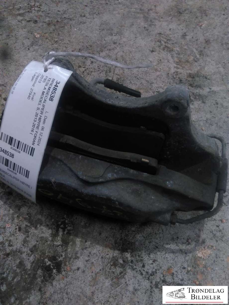 Bremsecaliper høyre foran til Tesla Model S 2013-2016 (Fase 1)  (1027622-00-A|1007795-00-C|1003161-00-C)