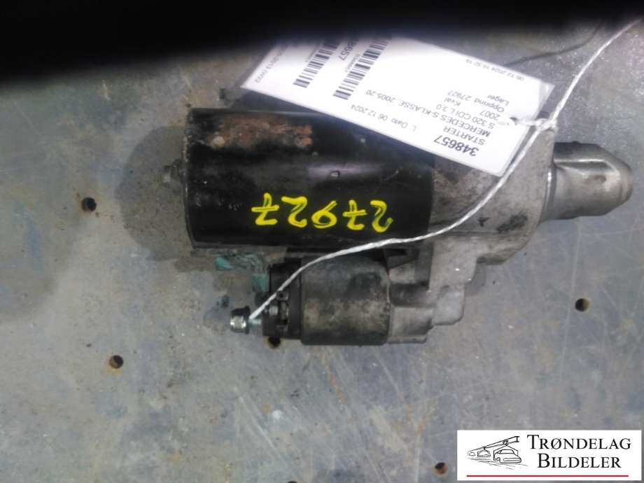 Starter til Mercedes S-Klasse, 2005-2013 (W221) (W221) 