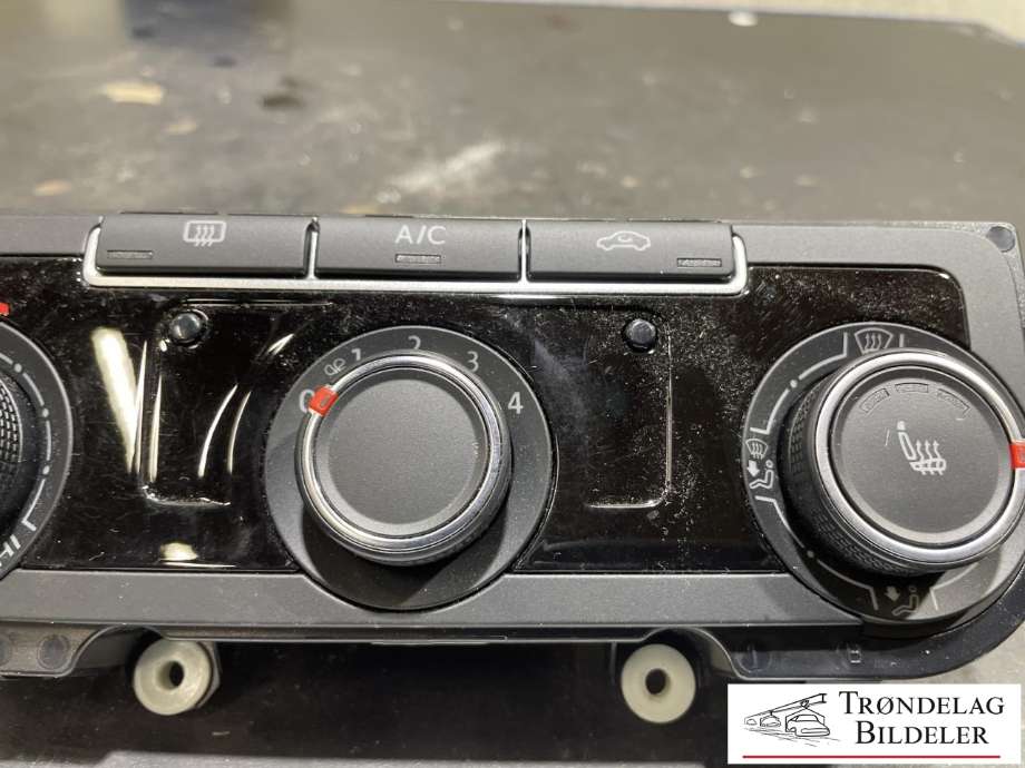 Varmeapparat betjening til VW Caddy 2015-2020 (Type III, Fase 3)  (1K8 907 426 AN|)