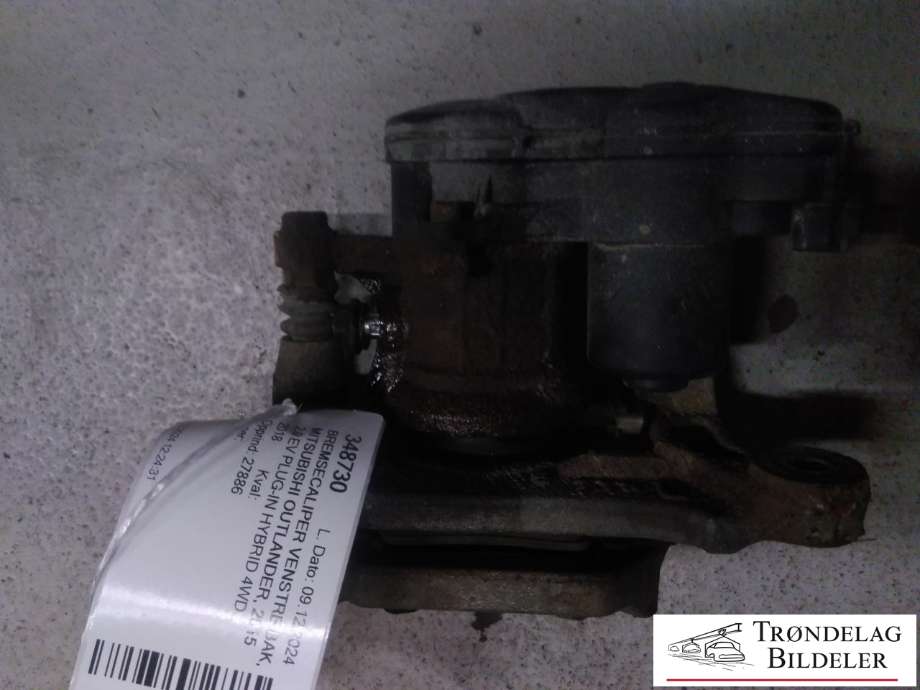 Bremsecaliper venstre bak, elektrisk til Mitsubishi Outlander 2015-->> (Type III, Fase 2)  (4605C043|4605C031|)