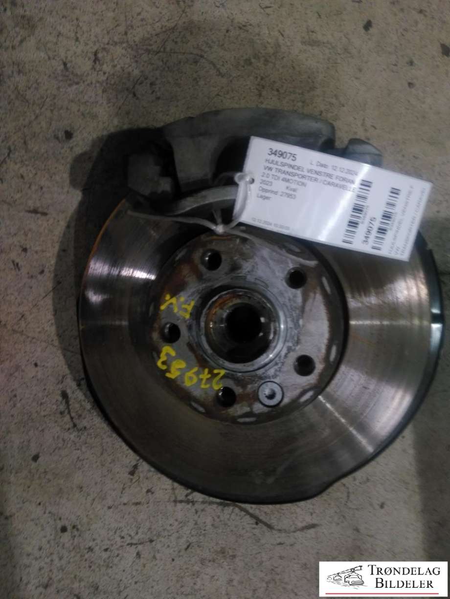 Hjulspindel venstre foran til VW Transporter / Caravelle 2019-->> (T6.1) (T6.1) (7H8 407 257 C|)