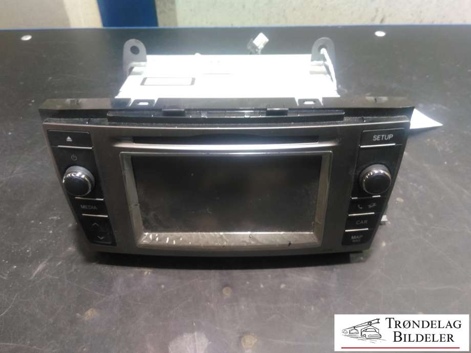 Bilstereo til Toyota Avensis, 2009-2015 (Type III, Fase 1)  (8614005020)