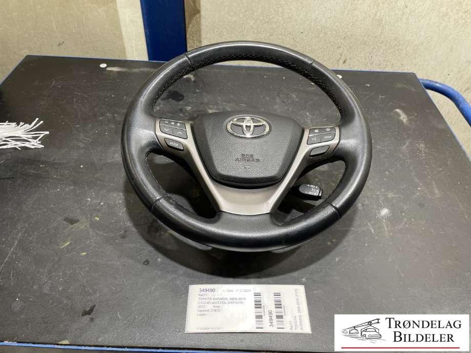 Ratt til Toyota Avensis, 2009-2015 (Type III, Fase 1)  (45100-05880-C0)