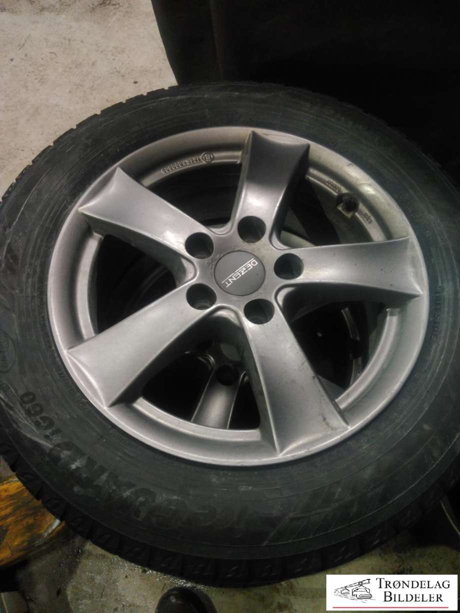 Hjulsett aluminium vinter til Kia e-Soul 2019-->> (Type III)  (YOKOHAMA|205/60R16 5X114.3 6.5JX16 ET44 CB67.1MM|8-9 MM MØNSTERDYBDE|PROD 13-19)