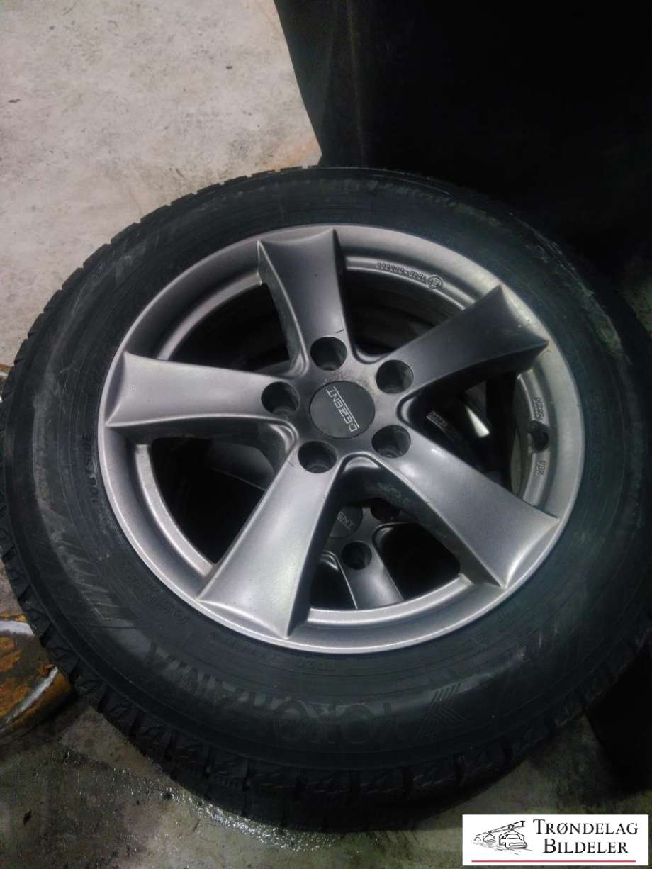 Hjulsett aluminium vinter til Kia e-Soul 2019-->> (Type III)  (YOKOHAMA|205/60R16 5X114.3 6.5JX16 ET44 CB67.1MM|8-9 MM MØNSTERDYBDE|PROD 13-19)