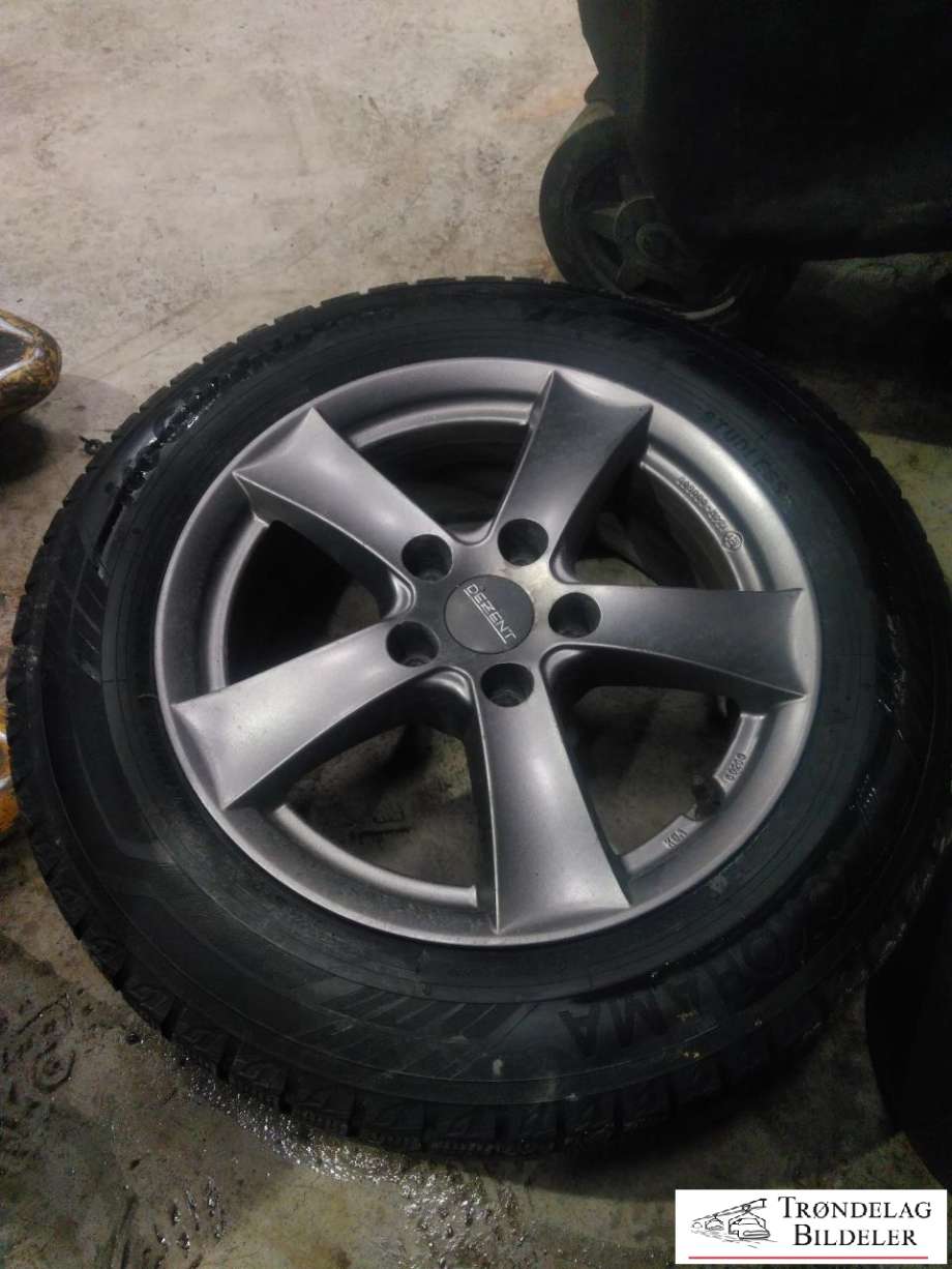 Hjulsett aluminium vinter til Kia e-Soul 2019-->> (Type III)  (YOKOHAMA|205/60R16 5X114.3 6.5JX16 ET44 CB67.1MM|8-9 MM MØNSTERDYBDE|PROD 13-19)