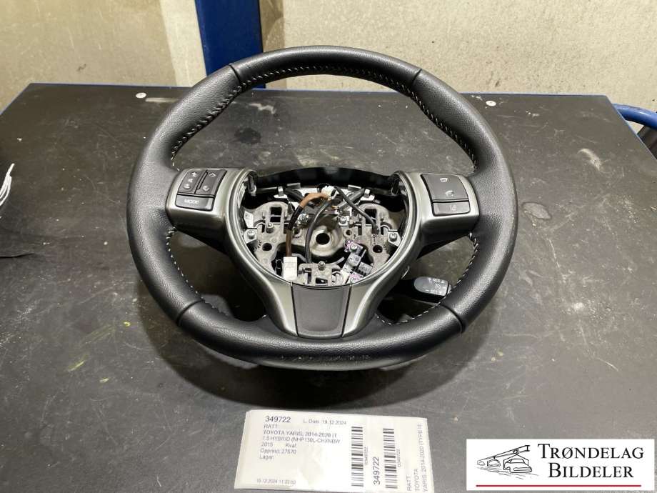 Ratt til Toyota Yaris, 2014-2020 (Type III, Fase 2)  
