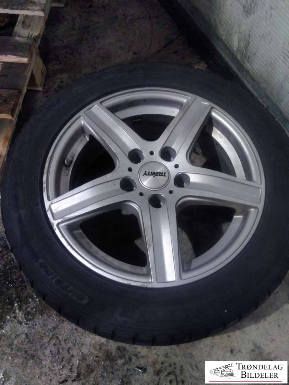Hjulsett aluminium sommer til Nissan Leaf 2011-2017 (Type I) (FALKEN|205/55/R16 5X114.3 6.5JX16 ET40 CB66.1MM|5-6 MM MØNSTERDYBDE|PROD 37-18)