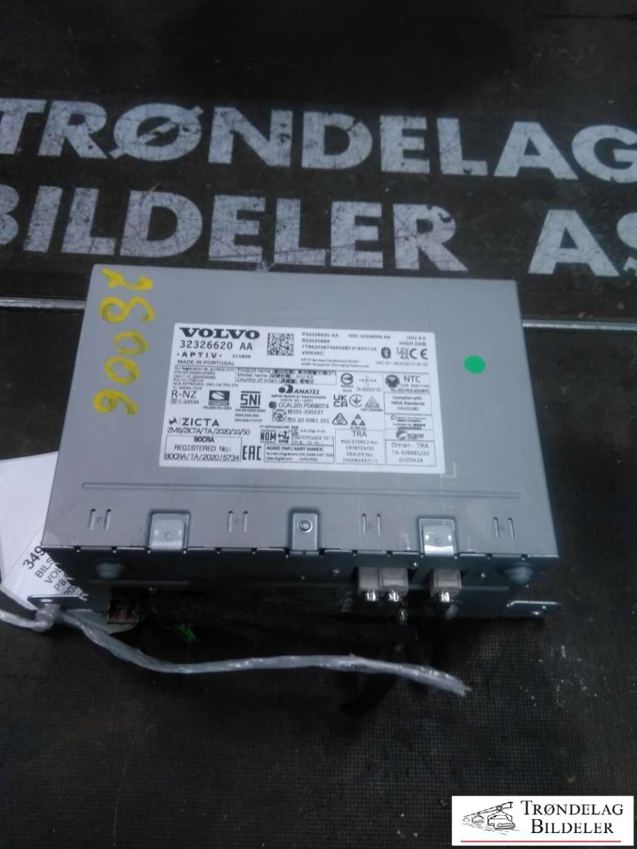 Bilstereo til Volvo XC40, 2018-2024  (32326620AA)