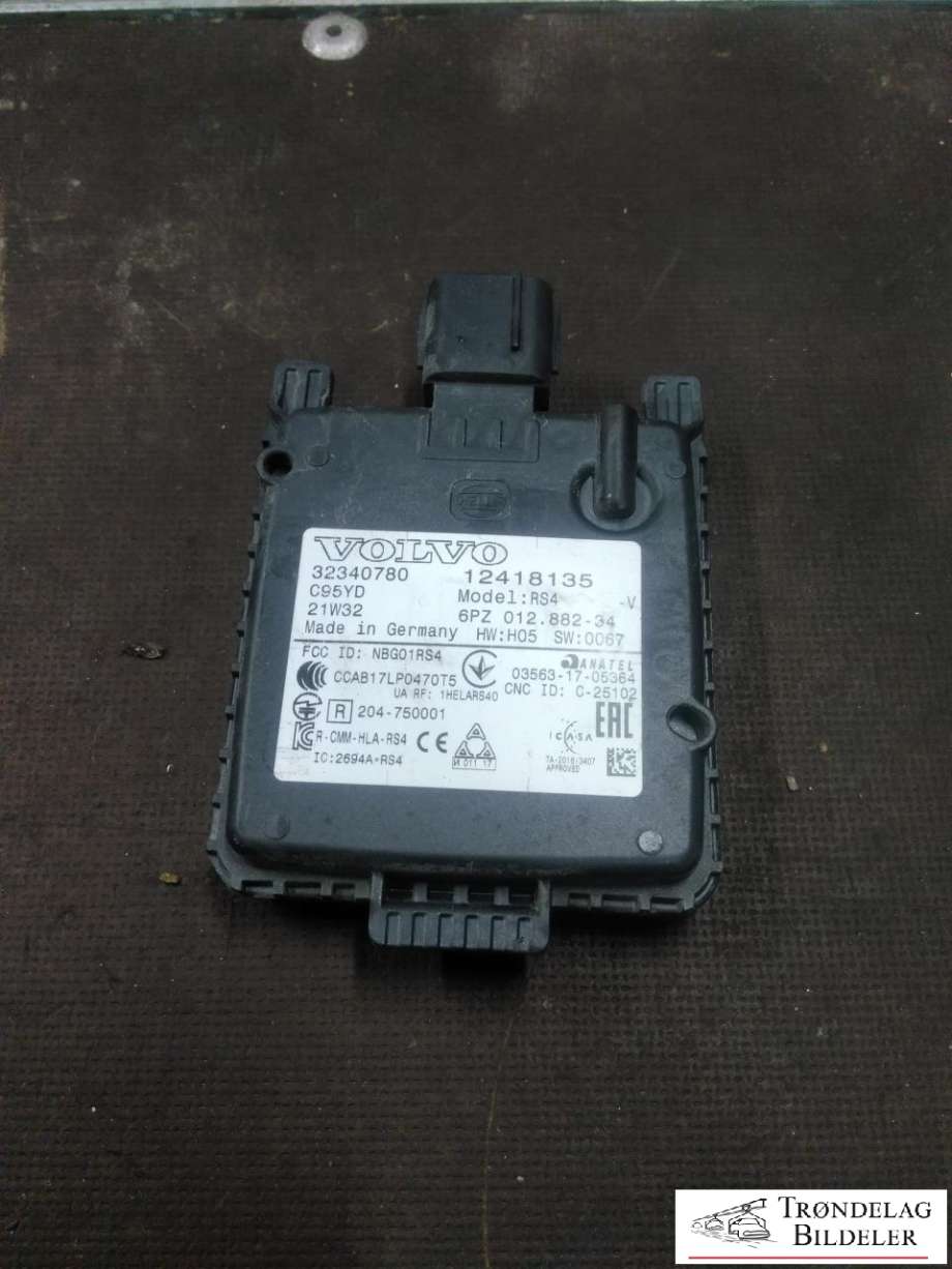 Sensor radar til Volvo XC40, 2018-2024  (32340780)