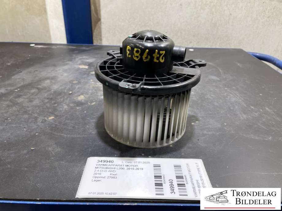 Varmeapparat motor til Mitsubishi L200, 2015-2019 (Type V, Fase 1)  (7802A312)