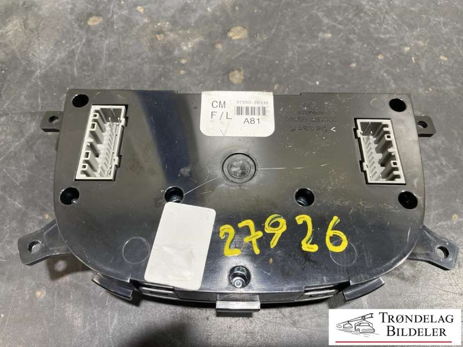 Varmeapparat betjening til Hyundai Santa Fe 2010-2012 (Type II, Fase 2)  (97250-2B335|)