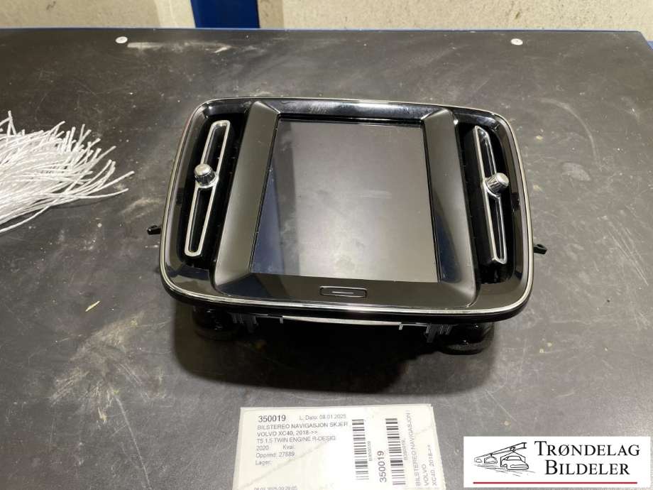 Bilstereo navigasjon skjerm til Volvo XC40, 2018-2024  (VOLVO|32247465 AA)